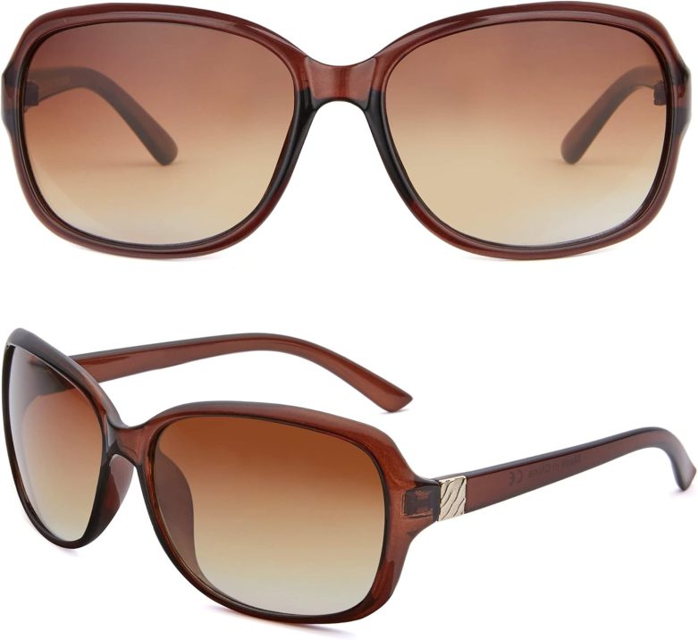 2 Pack Classic Vintage Sunglasses for Women Men,Fashion Sun Shades Glasses with UV400 Protection - Image 3