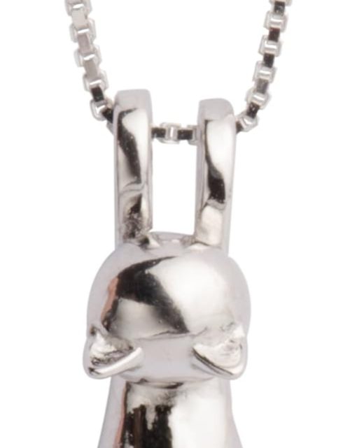 Sterling Silver Cat Necklace - Kitten Jewelry for Women, Cat Mom Gifts