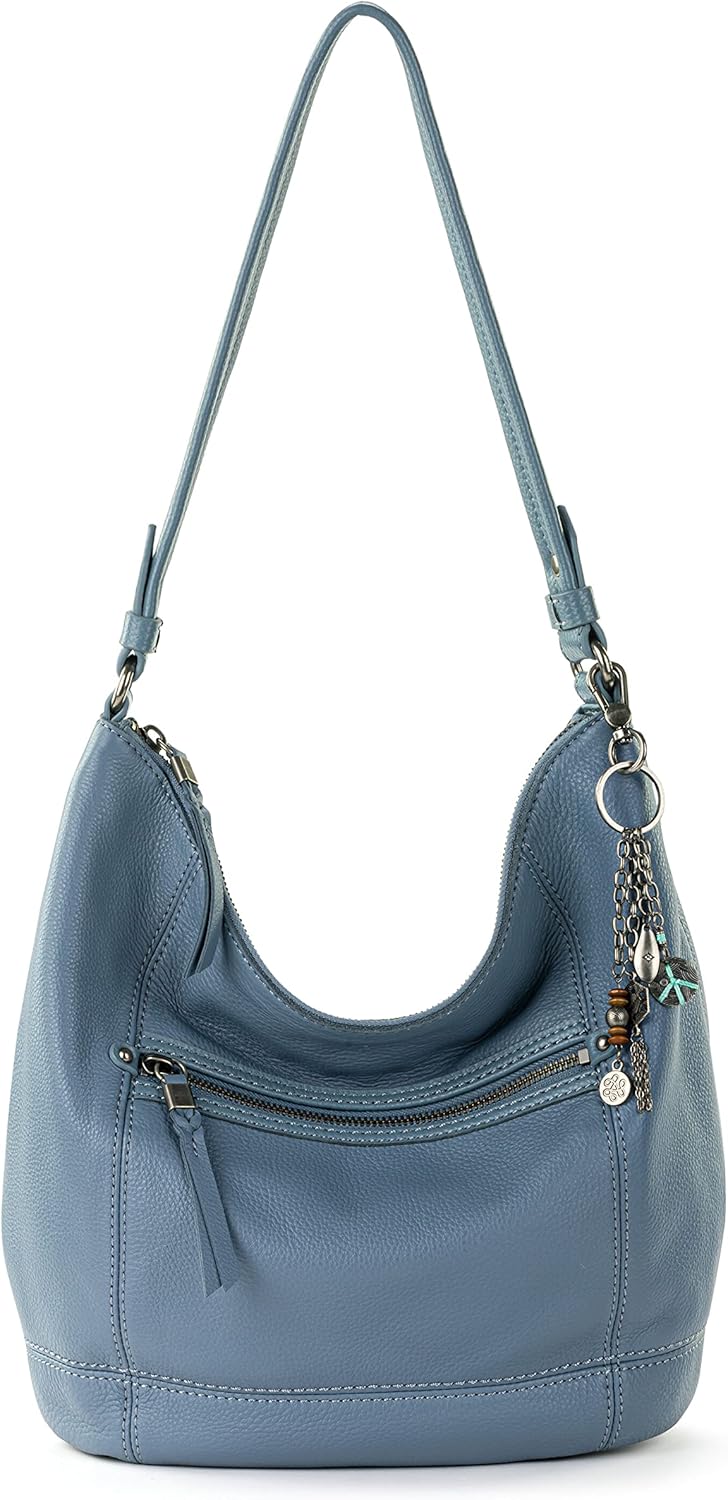Sequoia Hobo Bag - Premium Large Leather Women's Handbag for Everyday & Travel - Durable Purse With Zipper Pocket