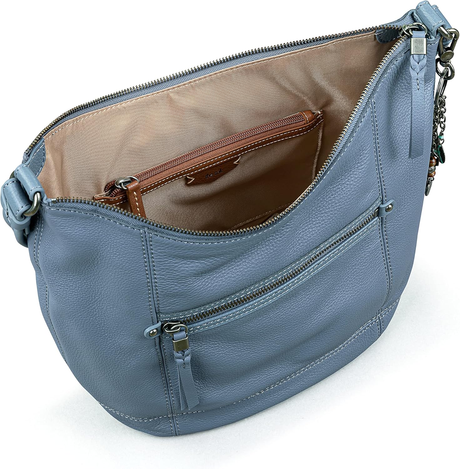 Sequoia Hobo Bag - Premium Large Leather Women's Handbag for Everyday & Travel - Durable Purse With Zipper Pocket - Image 4