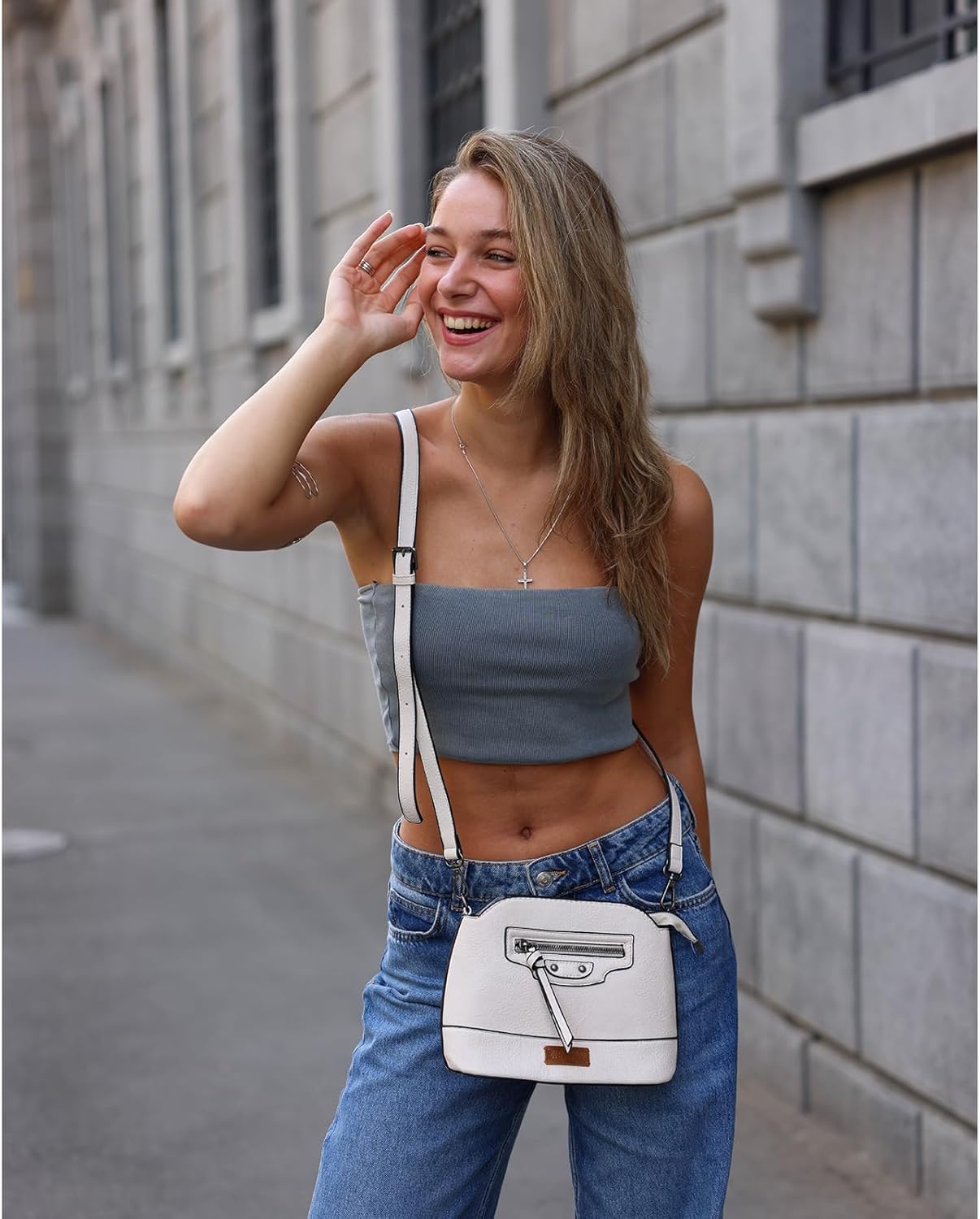 Wrangler Small Crossbody Bags for Women Shoulder Cute Purses and Handbags with Adjustable Strap - Image 2