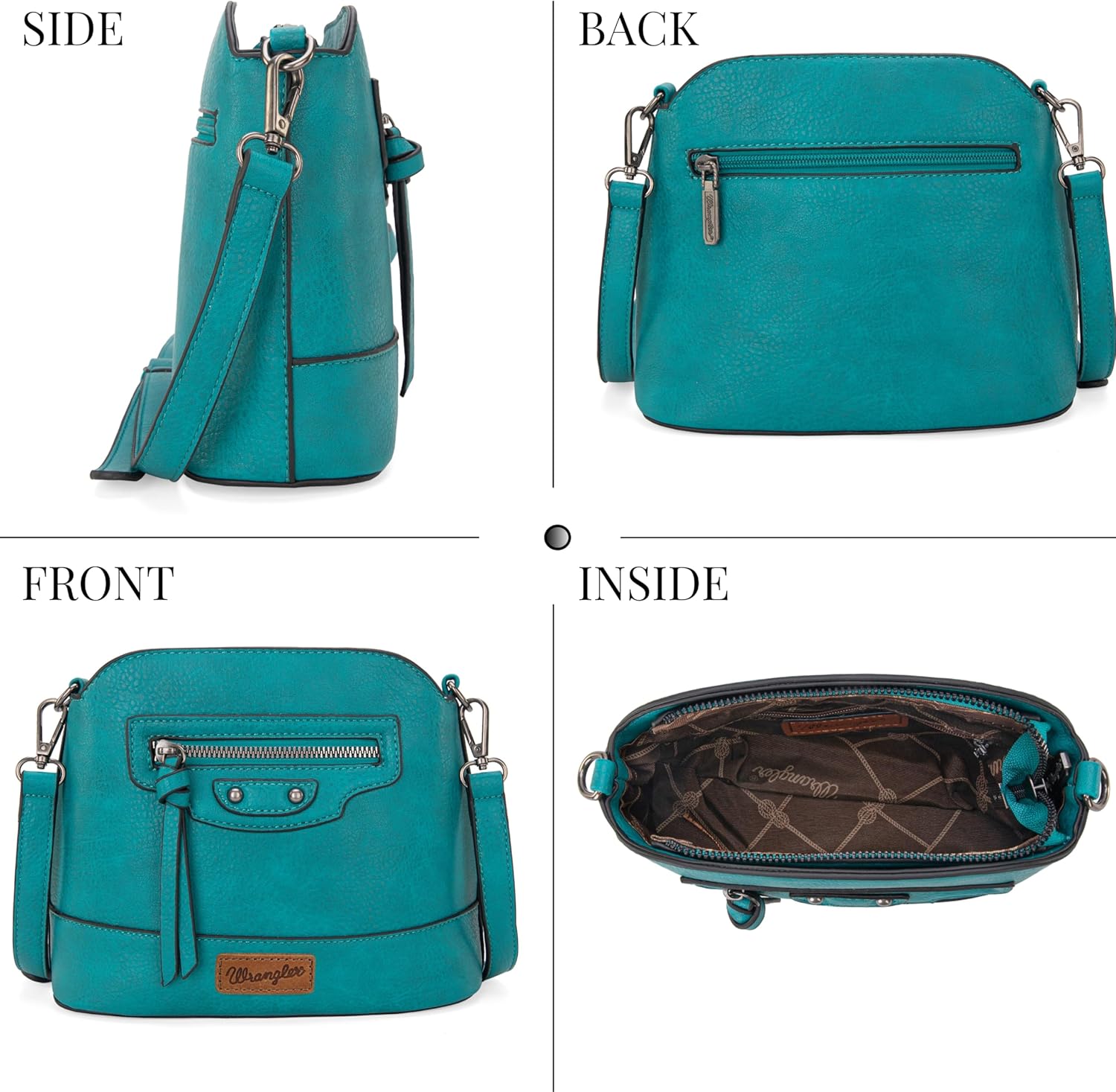 Wrangler Small Crossbody Bags for Women Shoulder Cute Purses and Handbags with Adjustable Strap - Image 3